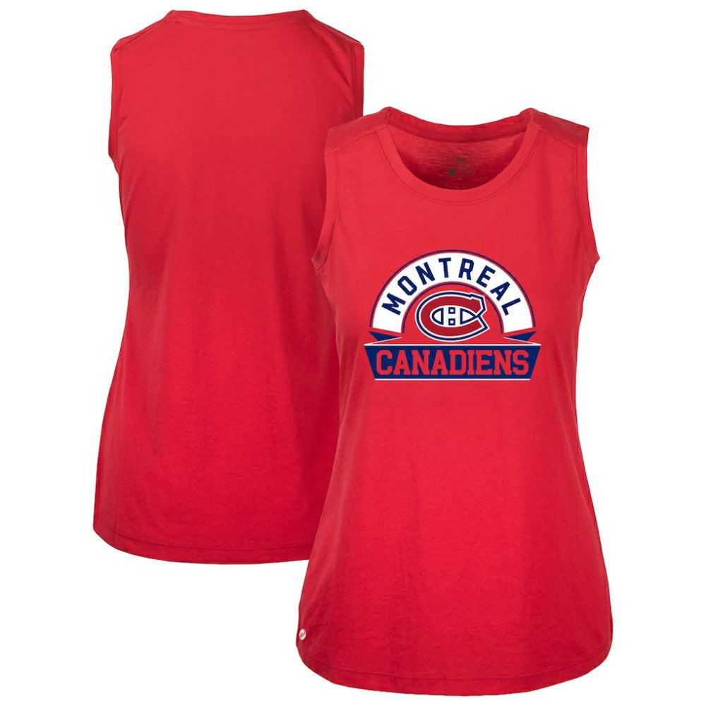 Montreal Canadiens Levelwear Women's Macy Banner Arch Tank Top -  NHL Tank Top