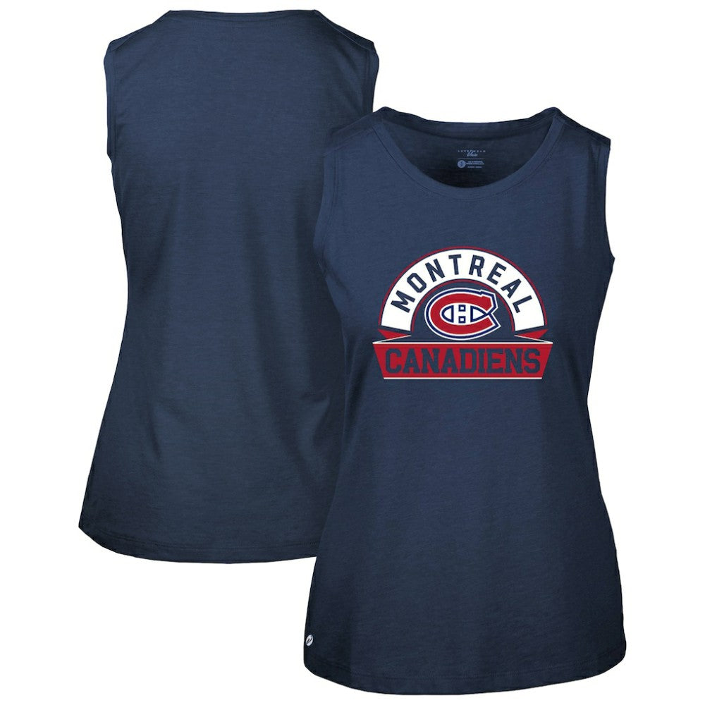 Montreal Canadiens Levelwear Women's Macy Banner Arch Tank Top -  NHL Tank Top