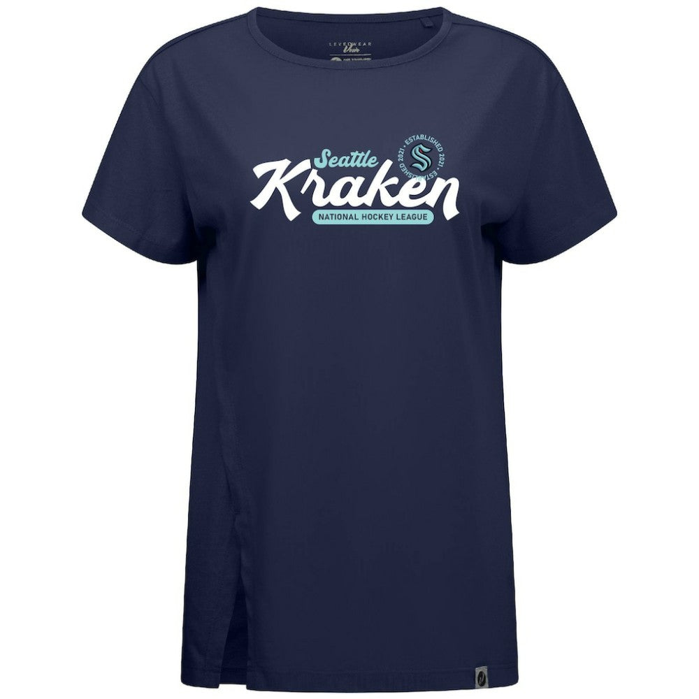 Seattle Kraken Levelwear Women's Influx Monument T-Shirt -  NHL T-shirts