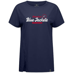 Columbus Blue Jackets Levelwear Women's Influx Monument T-Shirt -  NHL T-shirts