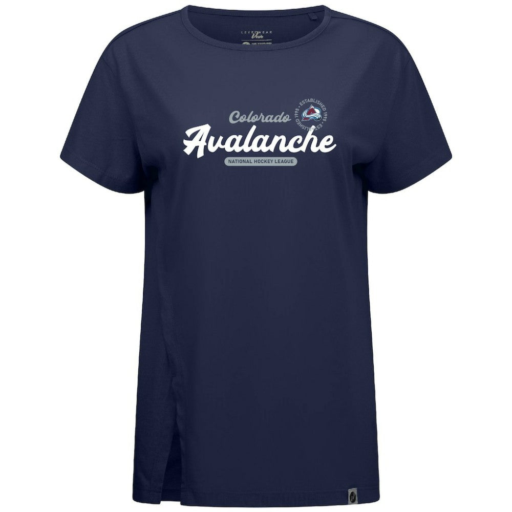 Colorado Avalanche Levelwear Women's Influx Monument T-Shirt -  NHL T-shirts