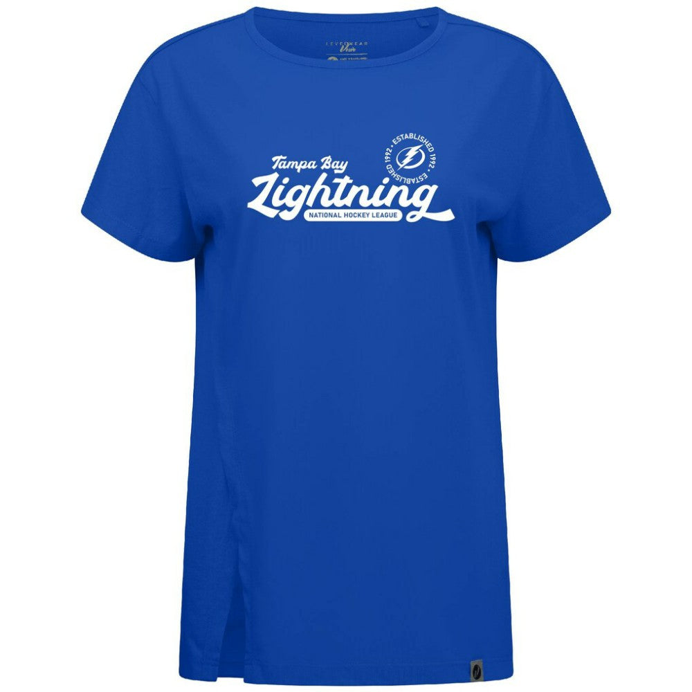 Tampa Bay Lightning Levelwear Women's Influx Monument T-Shirt -  NHL T-shirts