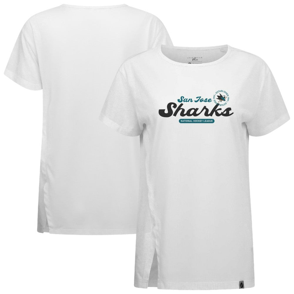 San Jose Sharks Levelwear Women's Influx Monument T-Shirt -  NHL T-shirts