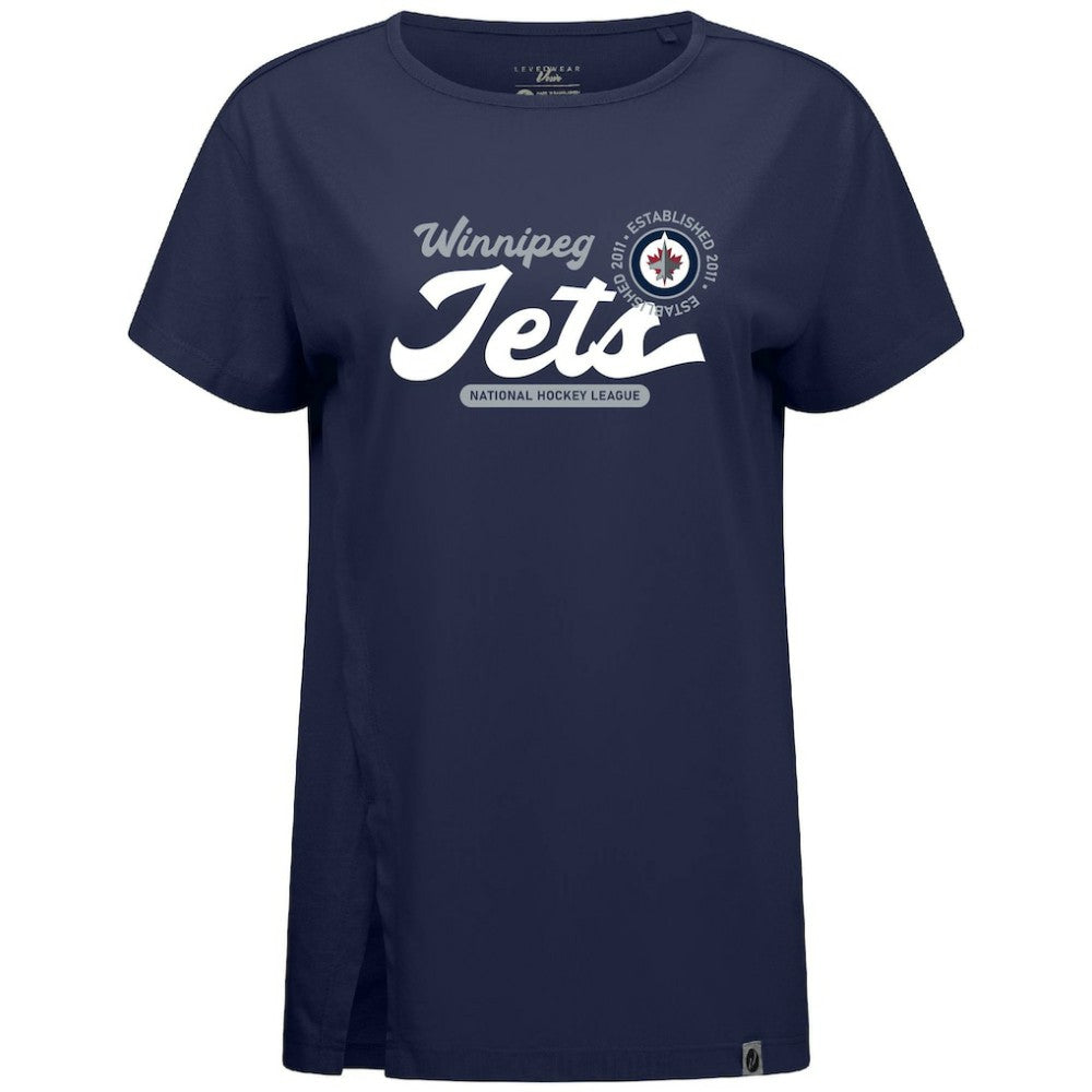 Winnipeg Jets Levelwear Women's Influx Monument T-Shirt -  NHL T-shirts