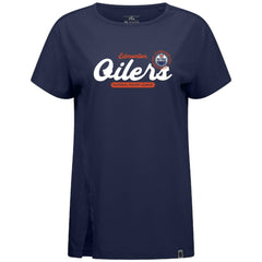 Edmonton Oilers Levelwear Women's Influx Monument T-Shirt -  NHL T-shirts