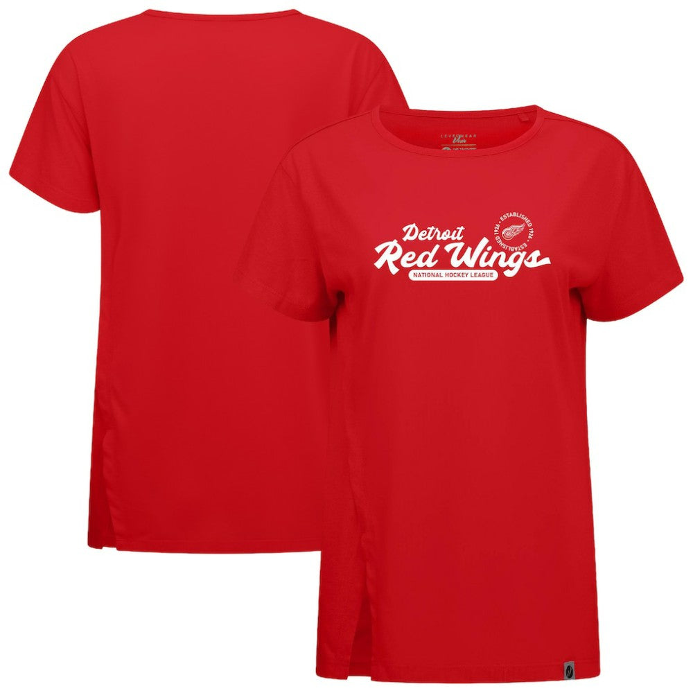 Detroit Red Wings Levelwear Women's Influx Monument T-Shirt -  NHL T-shirts