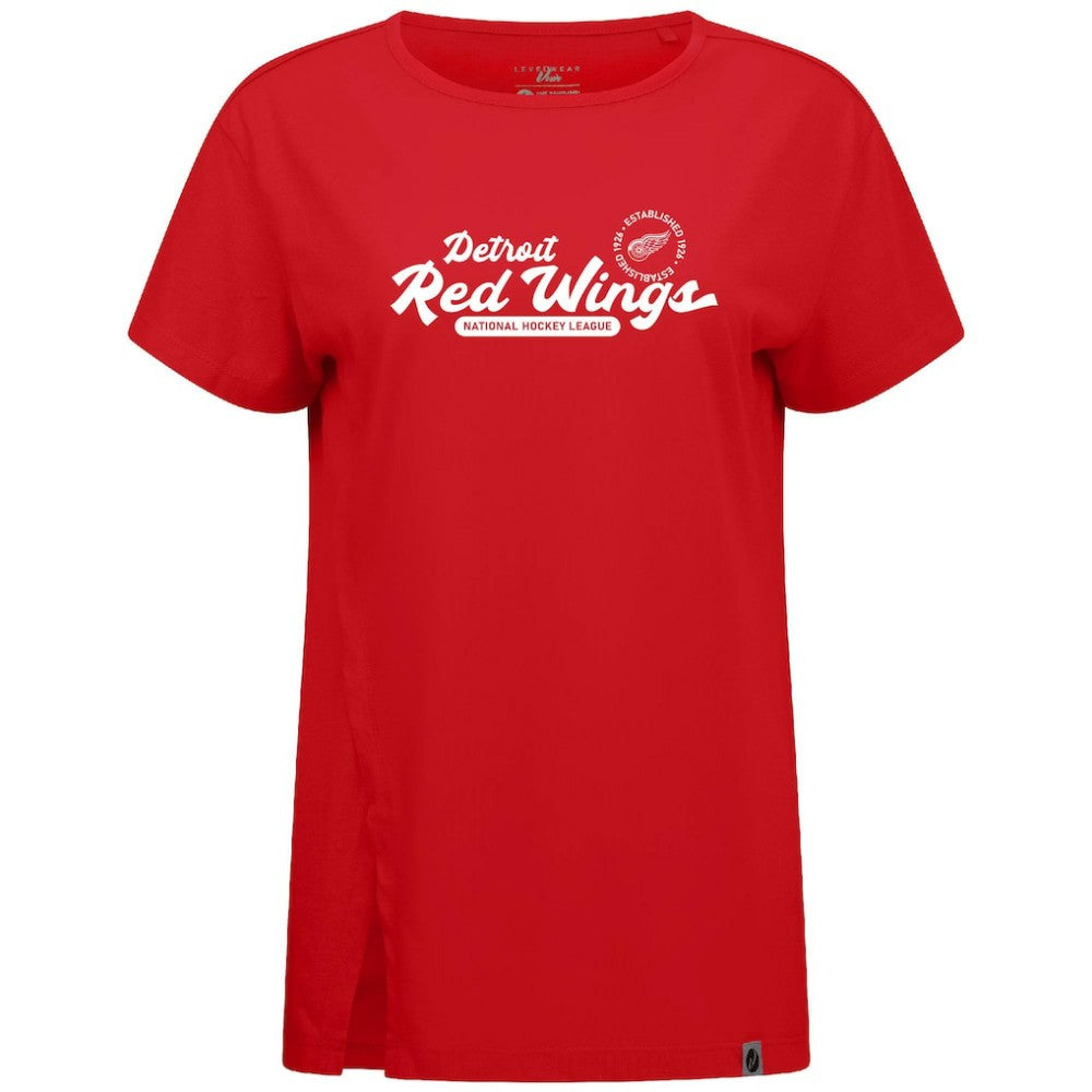 Detroit Red Wings Levelwear Women's Influx Monument T-Shirt -  NHL T-shirts