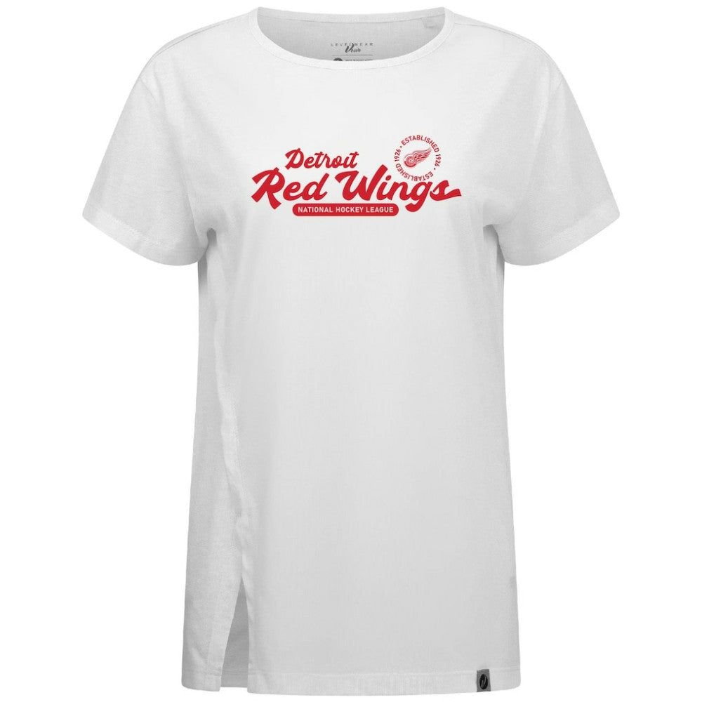 Detroit Red Wings Levelwear Women's Influx Monument T-Shirt -  NHL T-shirts