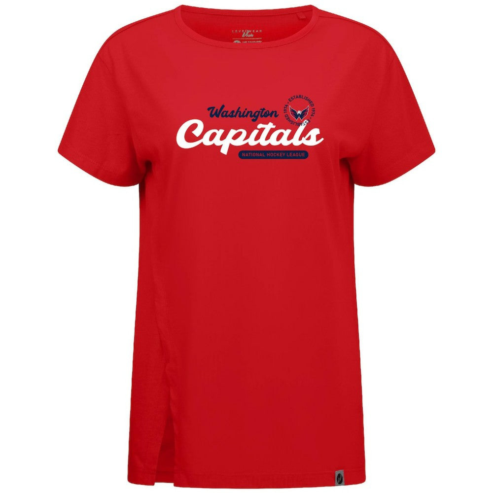 Washington Capitals Levelwear Women's Influx Monument T-Shirt -  NHL T-shirts