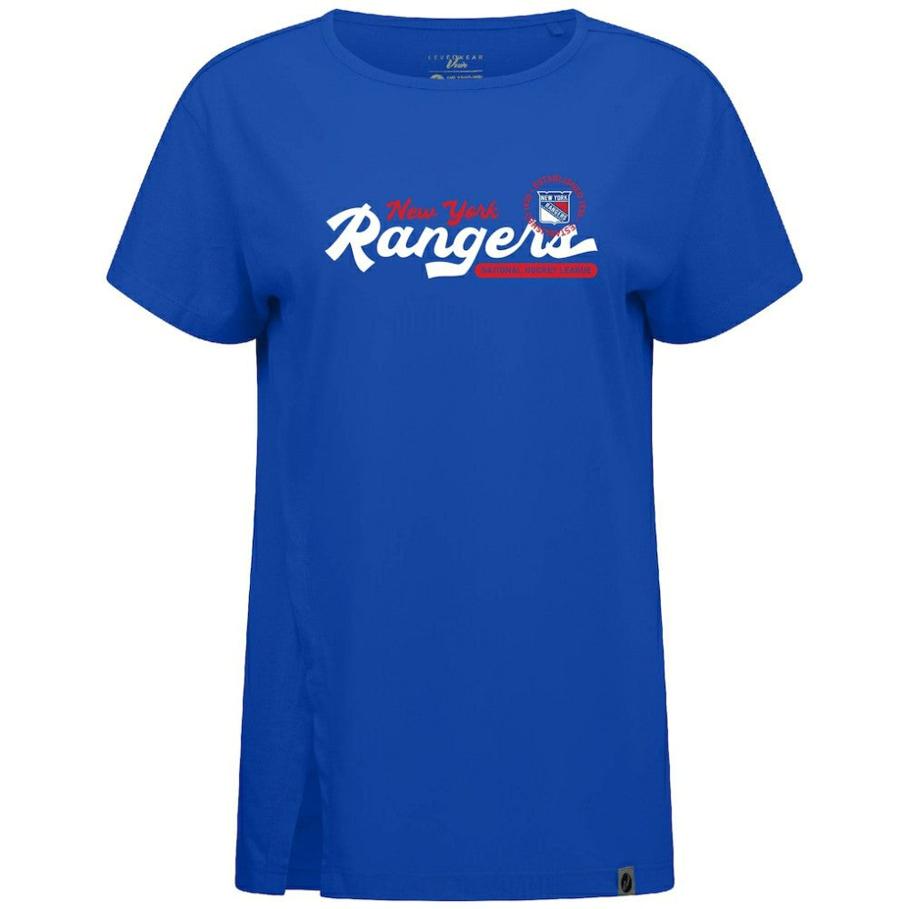 New York Rangers Levelwear Women's Influx Monument T-Shirt -  NHL T-shirts