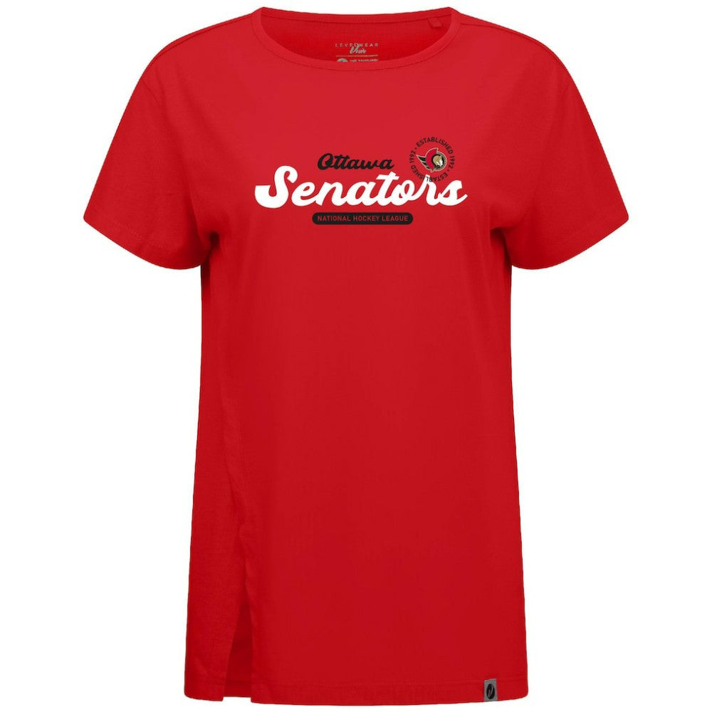 Ottawa Senators Levelwear Women's Influx Monument T-Shirt -  NHL T-shirts