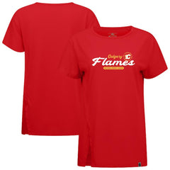 Calgary Flames Levelwear Women's Influx Monument T-Shirt -  NHL T-shirts