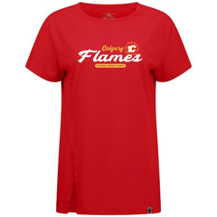 Calgary Flames Levelwear Women's Influx Monument T-Shirt -  NHL T-shirts