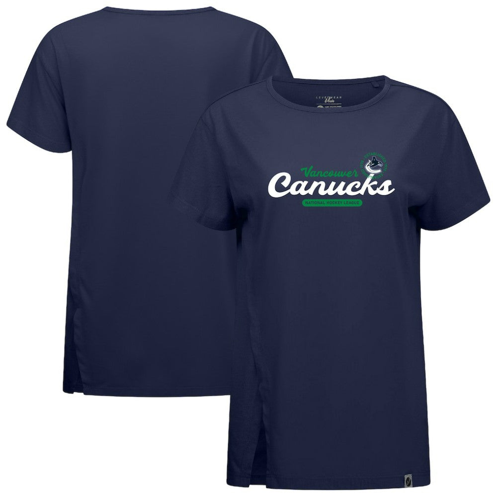Vancouver Canucks Levelwear Women's Influx Monument T-Shirt -  NHL T-shirts