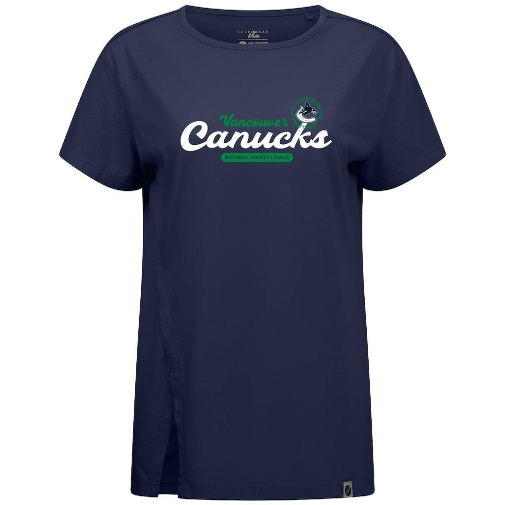 Vancouver Canucks Levelwear Women's Influx Monument T-Shirt -  NHL T-shirts