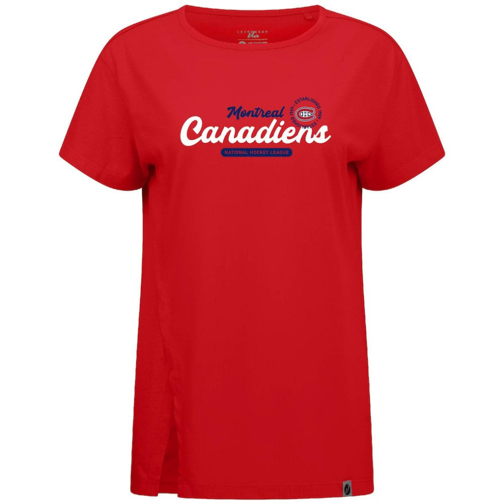 Montreal Canadiens Levelwear Women's Influx Monument T-Shirt -  NHL T-shirts
