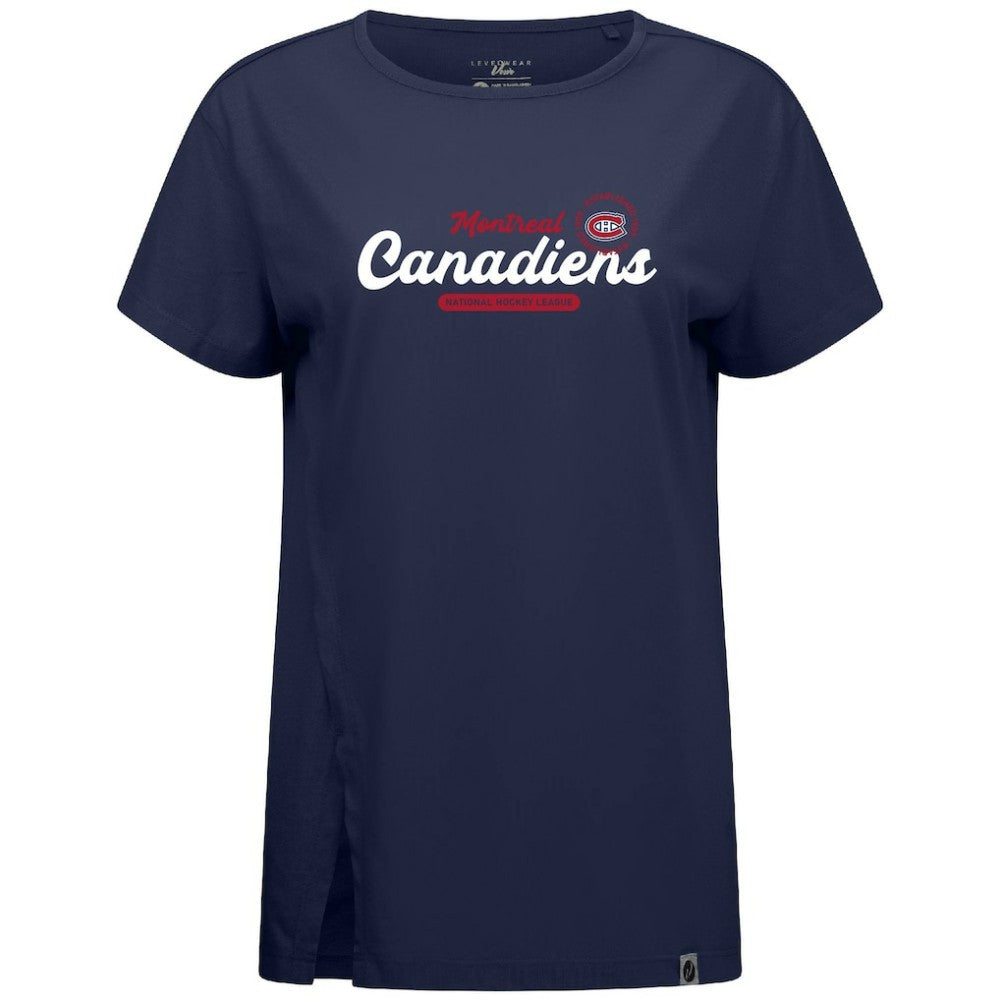 Montreal Canadiens Levelwear Women's Influx Monument T-Shirt -  NHL T-shirts
