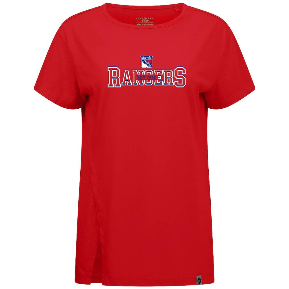 New York Rangers Levelwear Women's Influx Journey T-Shirt -  NHL T-shirts