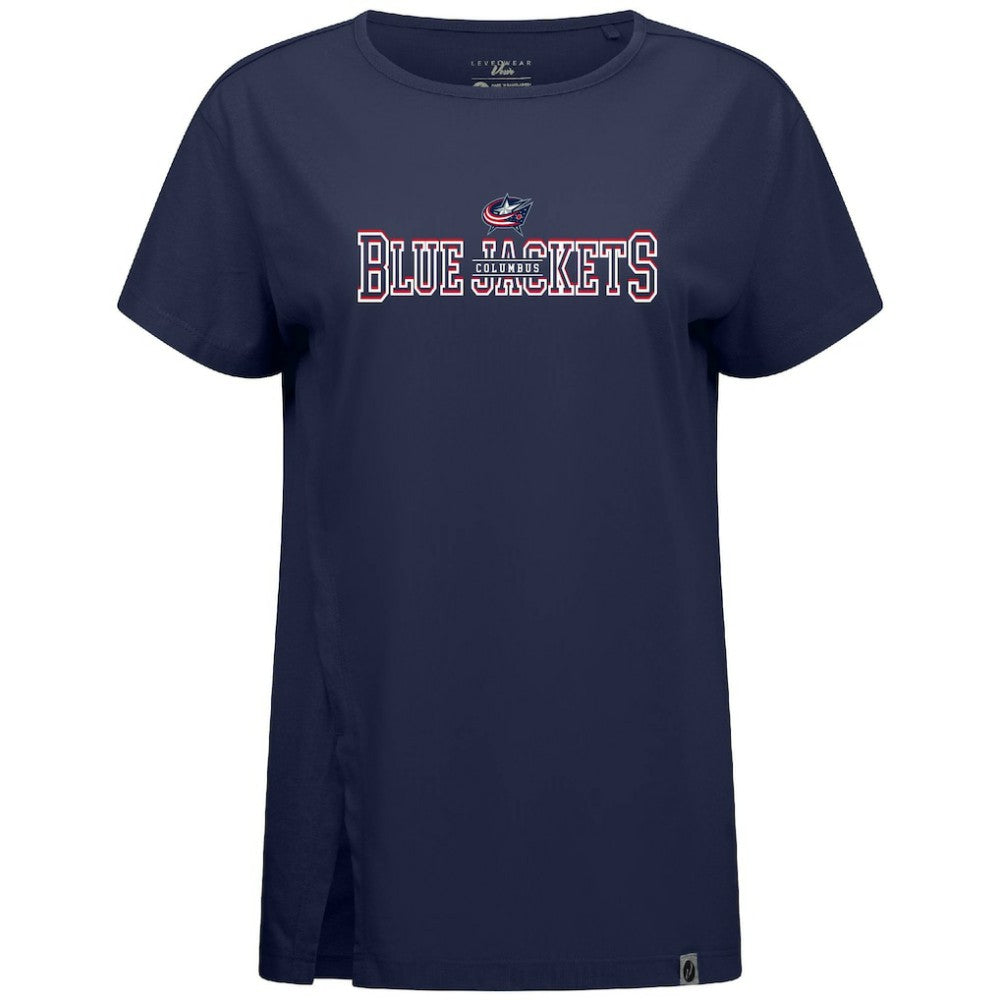 Columbus Blue Jackets Levelwear Women's Influx Journey T-Shirt -  NHL T-shirts