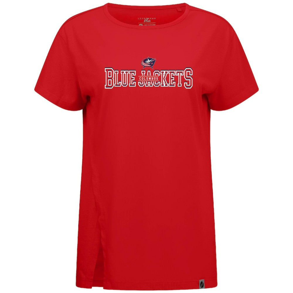 Columbus Blue Jackets Levelwear Women's Influx Journey T-Shirt -  NHL T-shirts