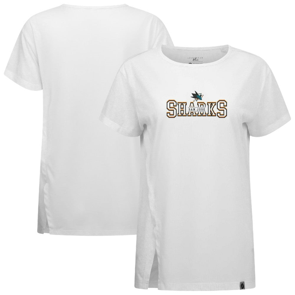 San Jose Sharks Levelwear Women's Influx Journey T-Shirt -  NHL T-shirts