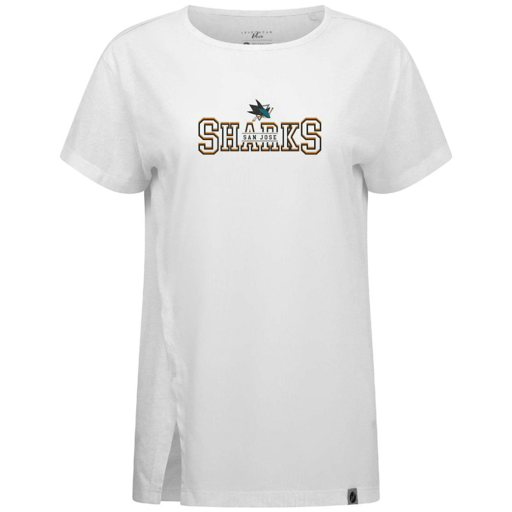 San Jose Sharks Levelwear Women's Influx Journey T-Shirt -  NHL T-shirts