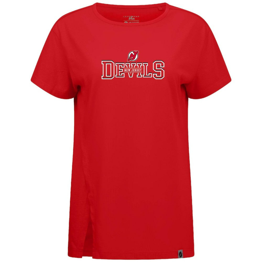 New Jersey Devils Levelwear Women's Influx Journey T-Shirt -  NHL T-shirts