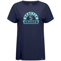 Seattle Kraken Levelwear Women's Influx Banner Arch T-Shirt -  NHL T-shirts