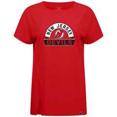 New Jersey Devils Levelwear Women's Influx Banner Arch T-Shirt -  NHL T-shirts