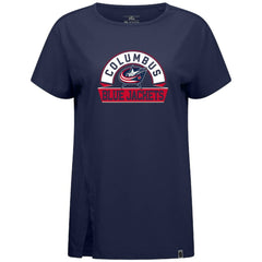 Columbus Blue Jackets Levelwear Women's Influx Banner Arch T-Shirt -  NHL T-shirts