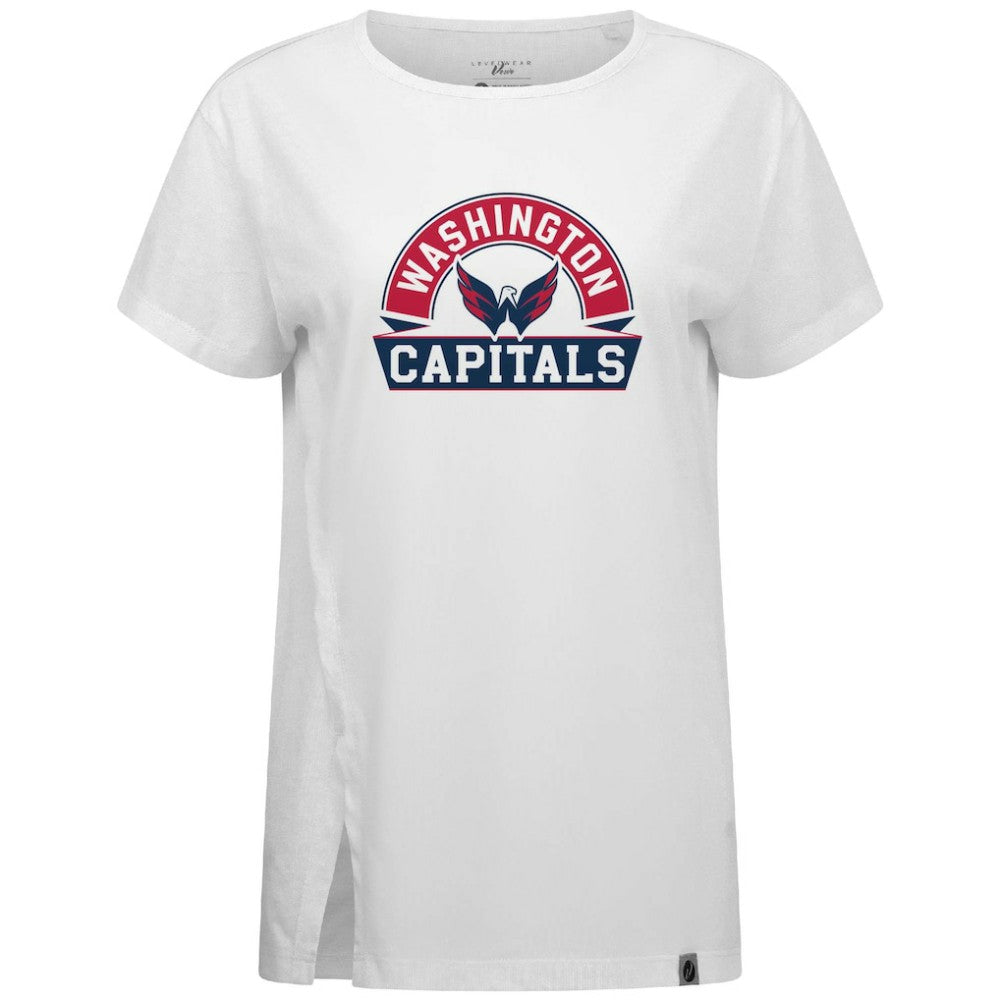Washington Capitals Levelwear Women's Influx Banner Arch T-Shirt -  NHL T-shirts