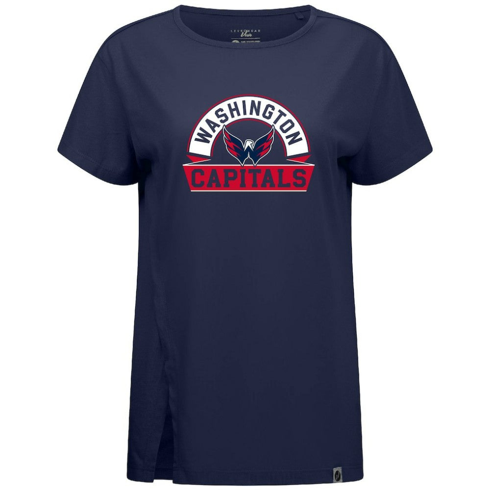 Washington Capitals Levelwear Women's Influx Banner Arch T-Shirt -  NHL T-shirts