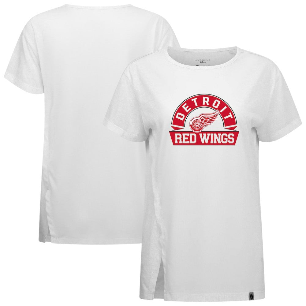 Detroit Red Wings Levelwear Women's Influx Banner Arch T-Shirt -  NHL T-shirts