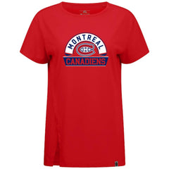 Montreal Canadiens Levelwear Women's Influx Banner Arch T-Shirt -  NHL T-shirts