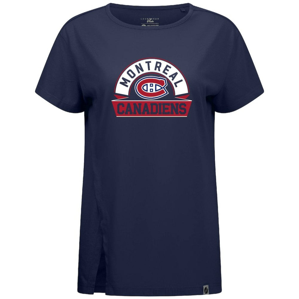 Montreal Canadiens Levelwear Women's Influx Banner Arch T-Shirt -  NHL T-shirts