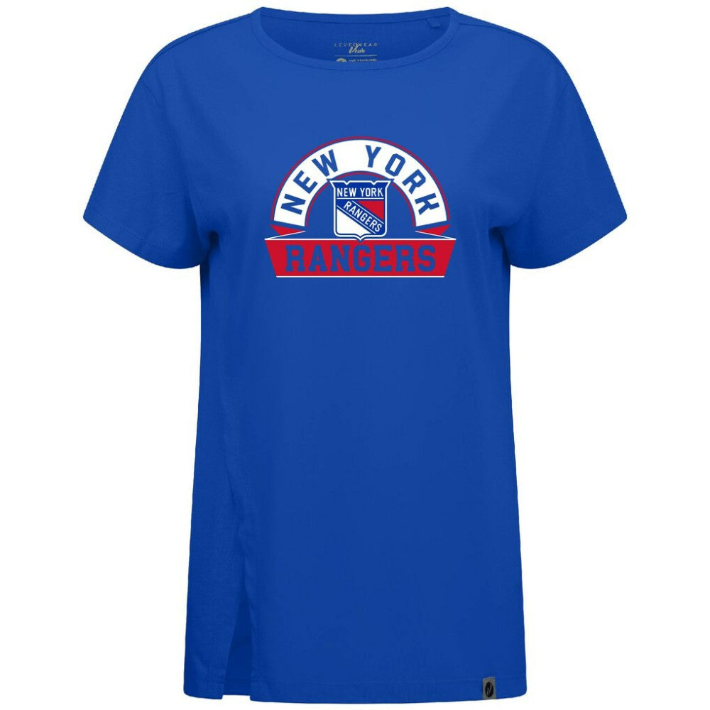 New York Rangers Levelwear Women's Influx Banner Arch T-Shirt -  NHL T-shirts