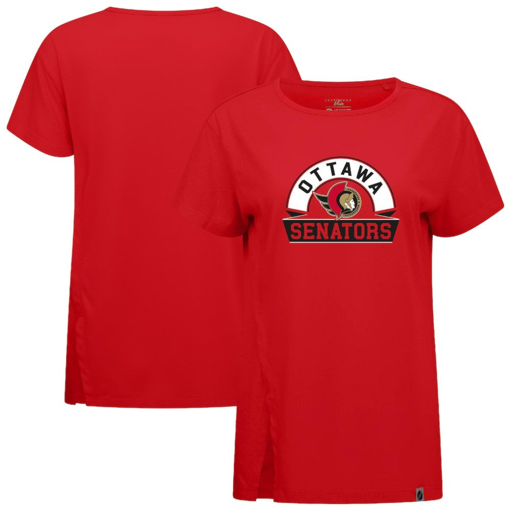 Ottawa Senators Levelwear Women's Influx Banner Arch T-Shirt -  NHL T-shirts