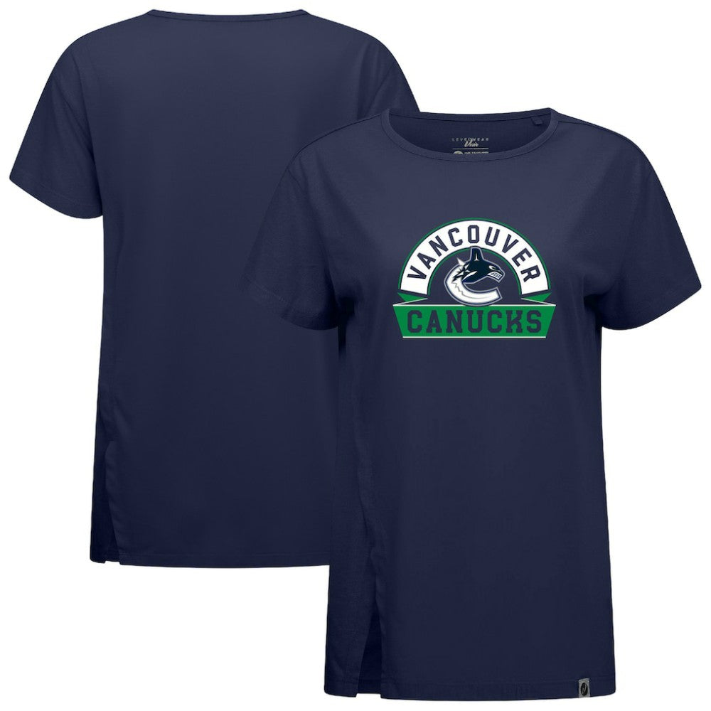 Vancouver Canucks Levelwear Women's Influx Banner Arch T-Shirt -  NHL T-shirts