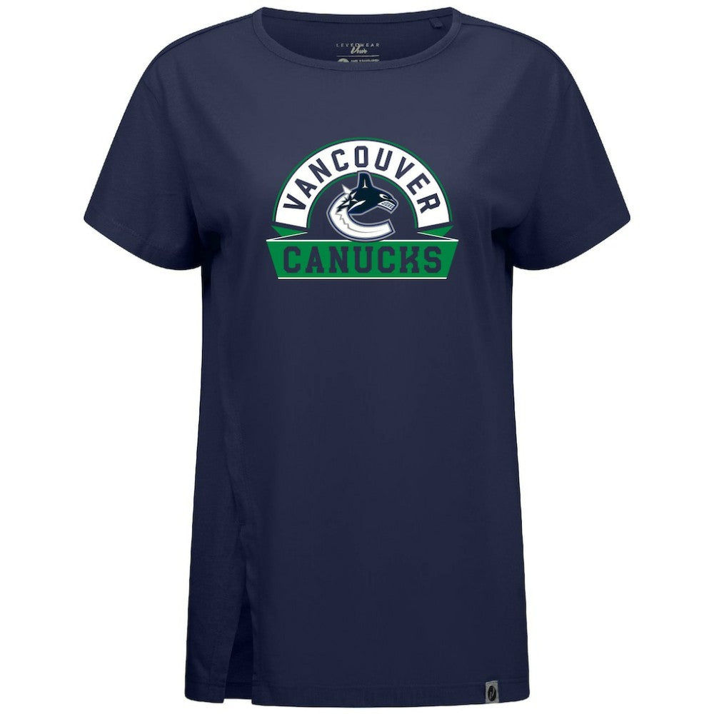 Vancouver Canucks Levelwear Women's Influx Banner Arch T-Shirt -  NHL T-shirts