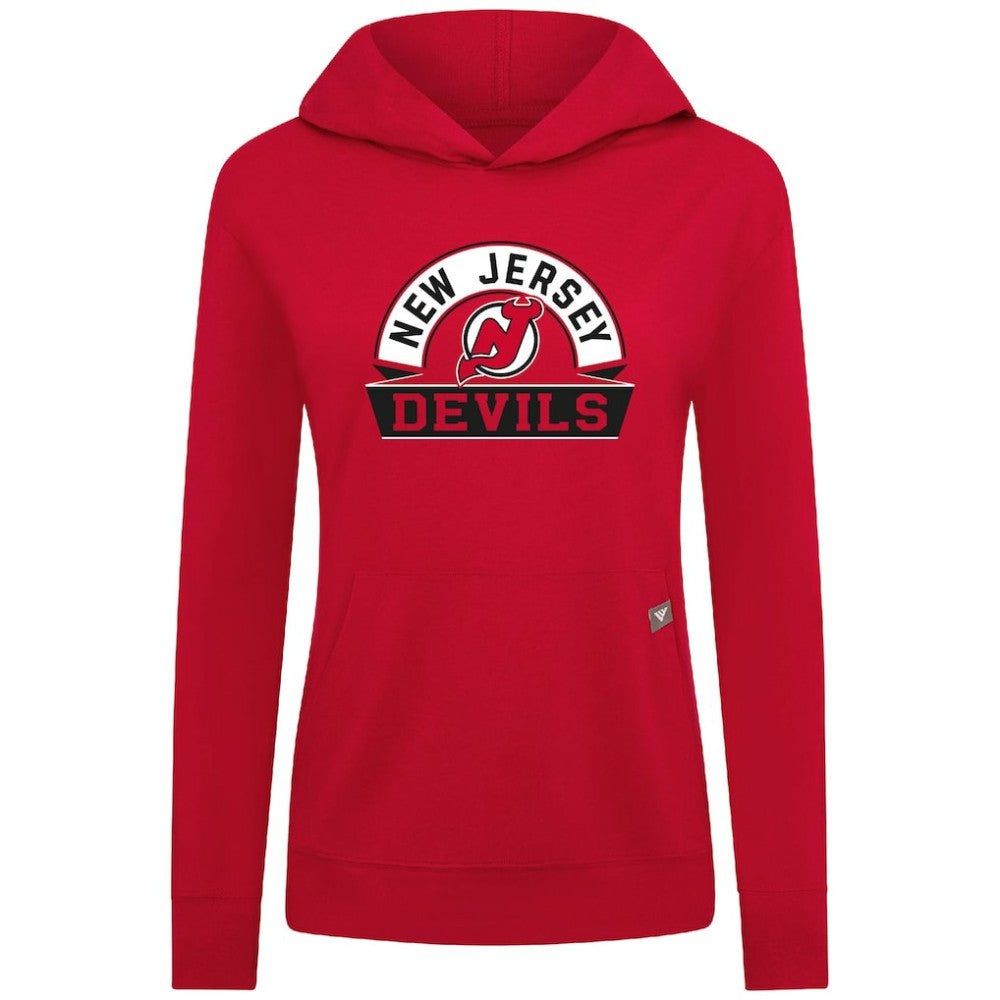 New Jersey Devils Levelwear Women's Relay Banner Arch Pullover Hoodie -  NHL Jerseys