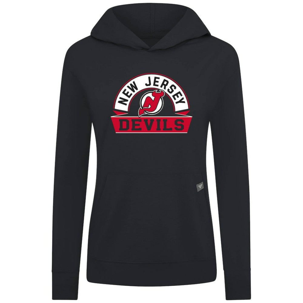 New Jersey Devils Levelwear Women's Relay Banner Arch Pullover Hoodie -  NHL Jerseys