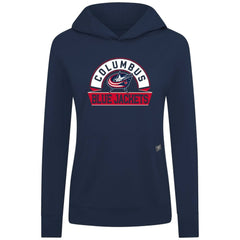 Columbus Blue Jackets Levelwear Women's Relay Banner Arch Pullover Hoodie -  NHL Hoodies