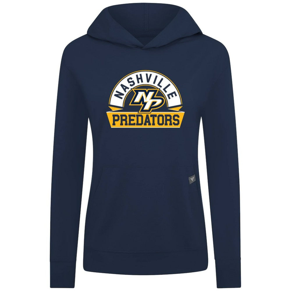 Nashville Predators Levelwear Women's Relay Banner Arch Pullover Hoodie -  NHL Hoodies