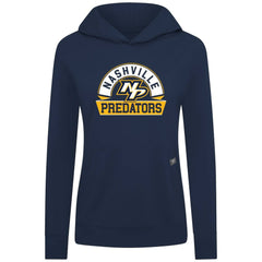 Nashville Predators Levelwear Women's Relay Banner Arch Pullover Hoodie -  NHL Hoodies