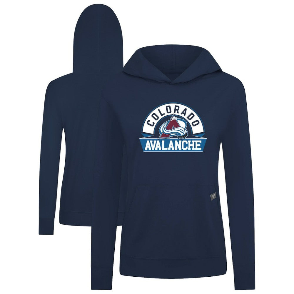 Colorado Avalanche Levelwear Women's Relay Banner Arch Pullover Hoodie -  NHL Hoodies