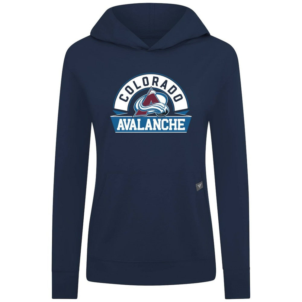 Colorado Avalanche Levelwear Women's Relay Banner Arch Pullover Hoodie -  NHL Hoodies