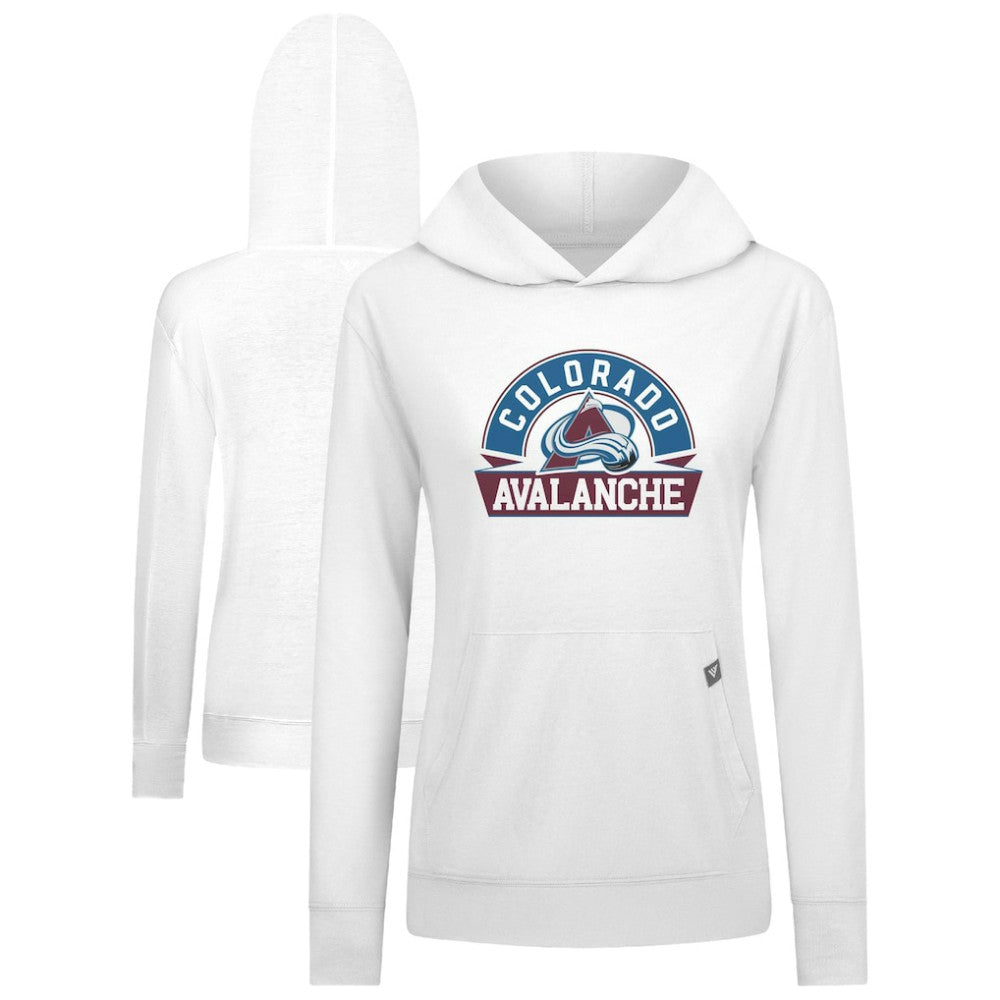 Colorado Avalanche Levelwear Women's Relay Banner Arch Pullover Hoodie -  NHL Hoodies