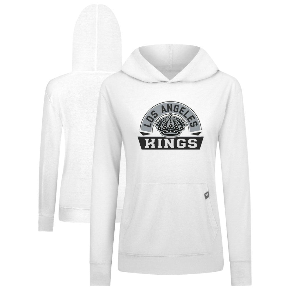 Los Angeles Kings Levelwear Women's Relay Banner Arch Pullover Hoodie -  NHL Hoodies