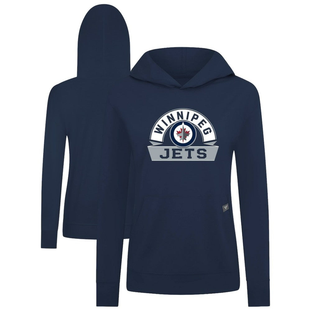 Winnipeg Jets Levelwear Women's Relay Banner Arch Pullover Hoodie -  NHL Hoodies