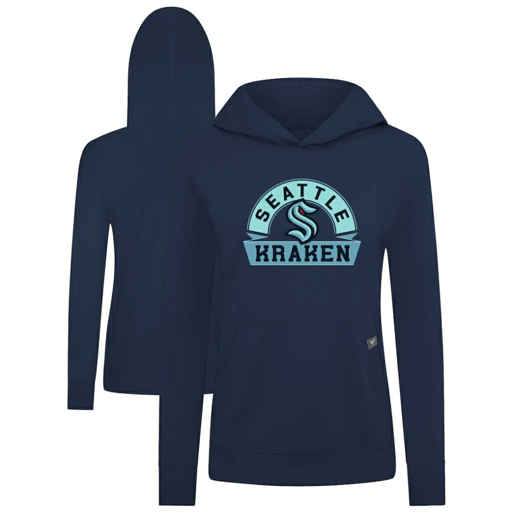 Seattle Kraken Levelwear Women's Relay Banner Arch Pullover Hoodie -  NHL Hoodies